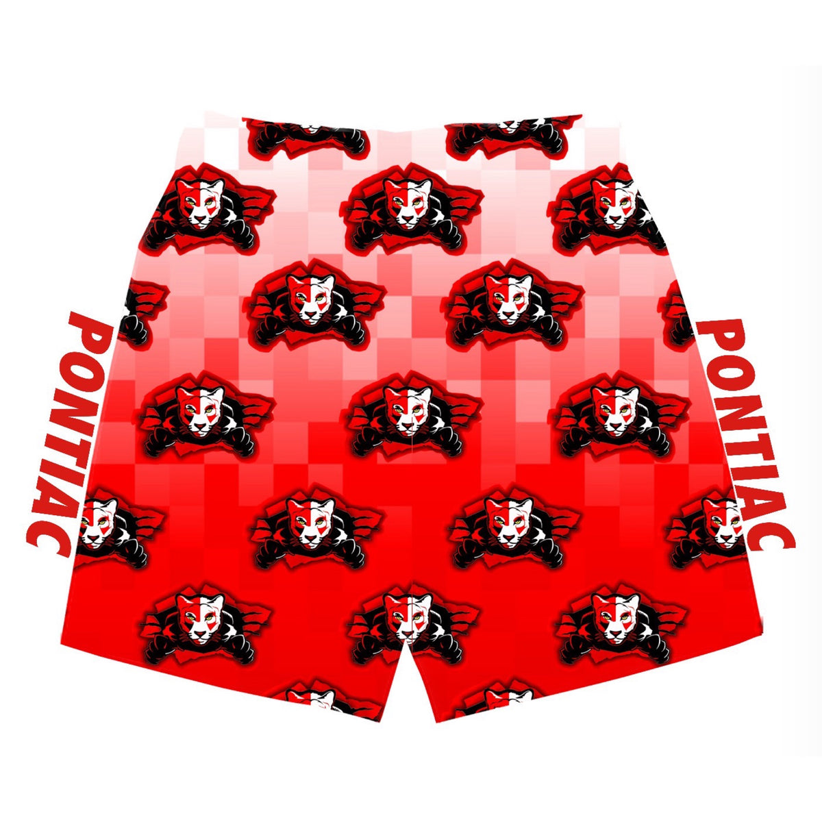 Repeat Logo Shorts - Custom Press
