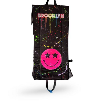 Painted Smiley Face Camp Chair