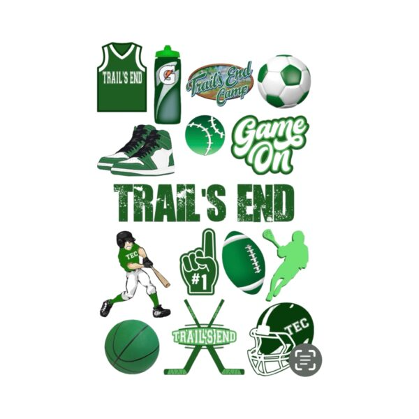 Sports Camp Sticker Sheet (2025)
