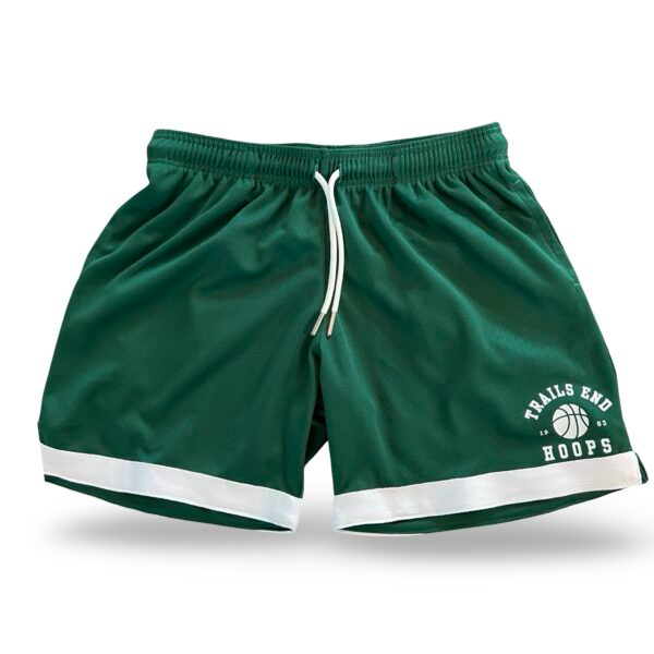 Trail’s End Green Drip Shorts – Youth Medium