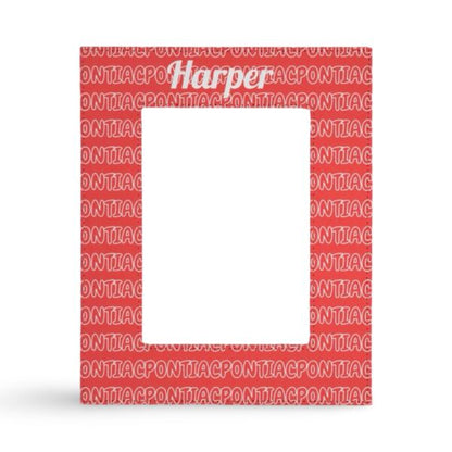 Personalized Repeat Motif Picture Frame