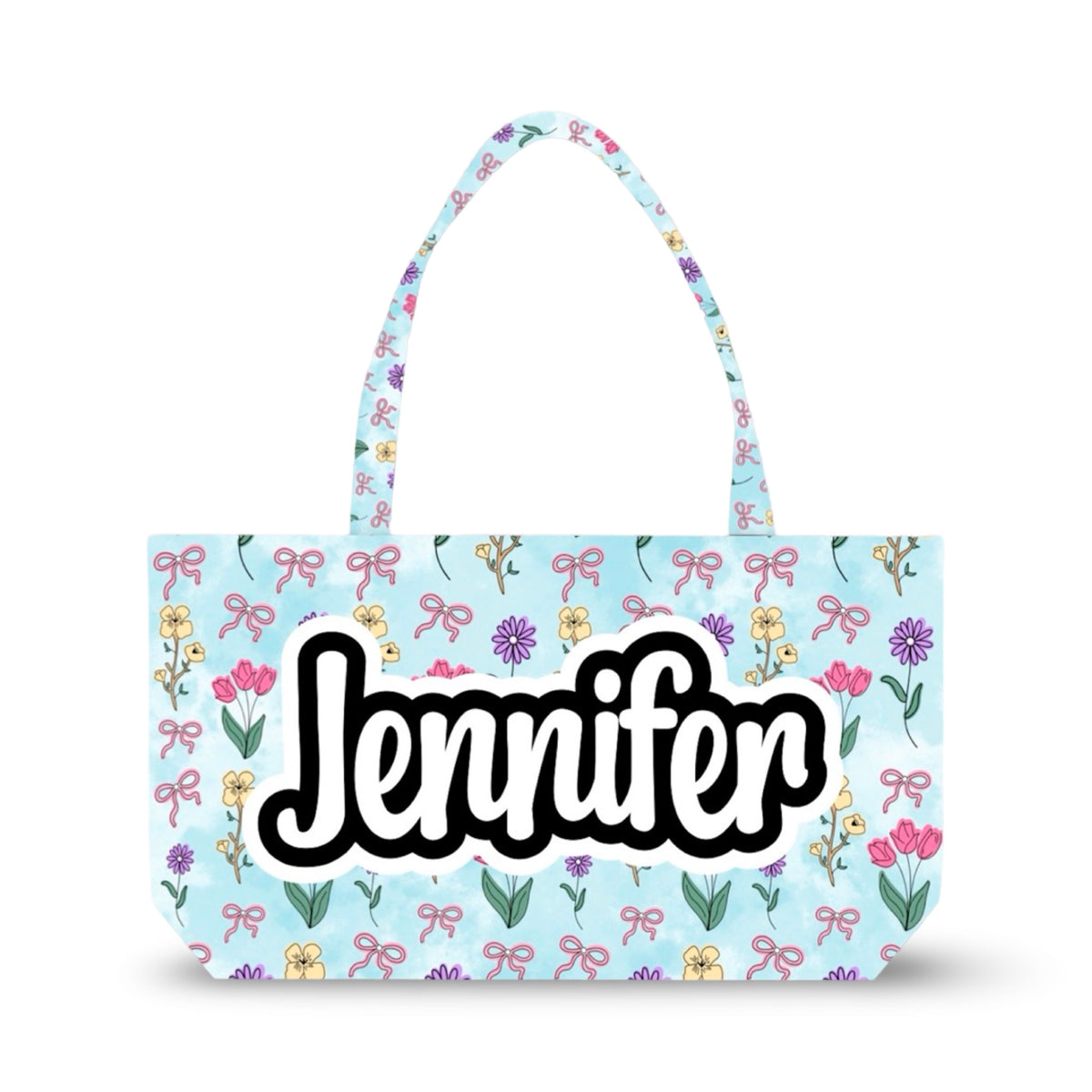 Plush Zipper Tote Bag - 24" x 13"