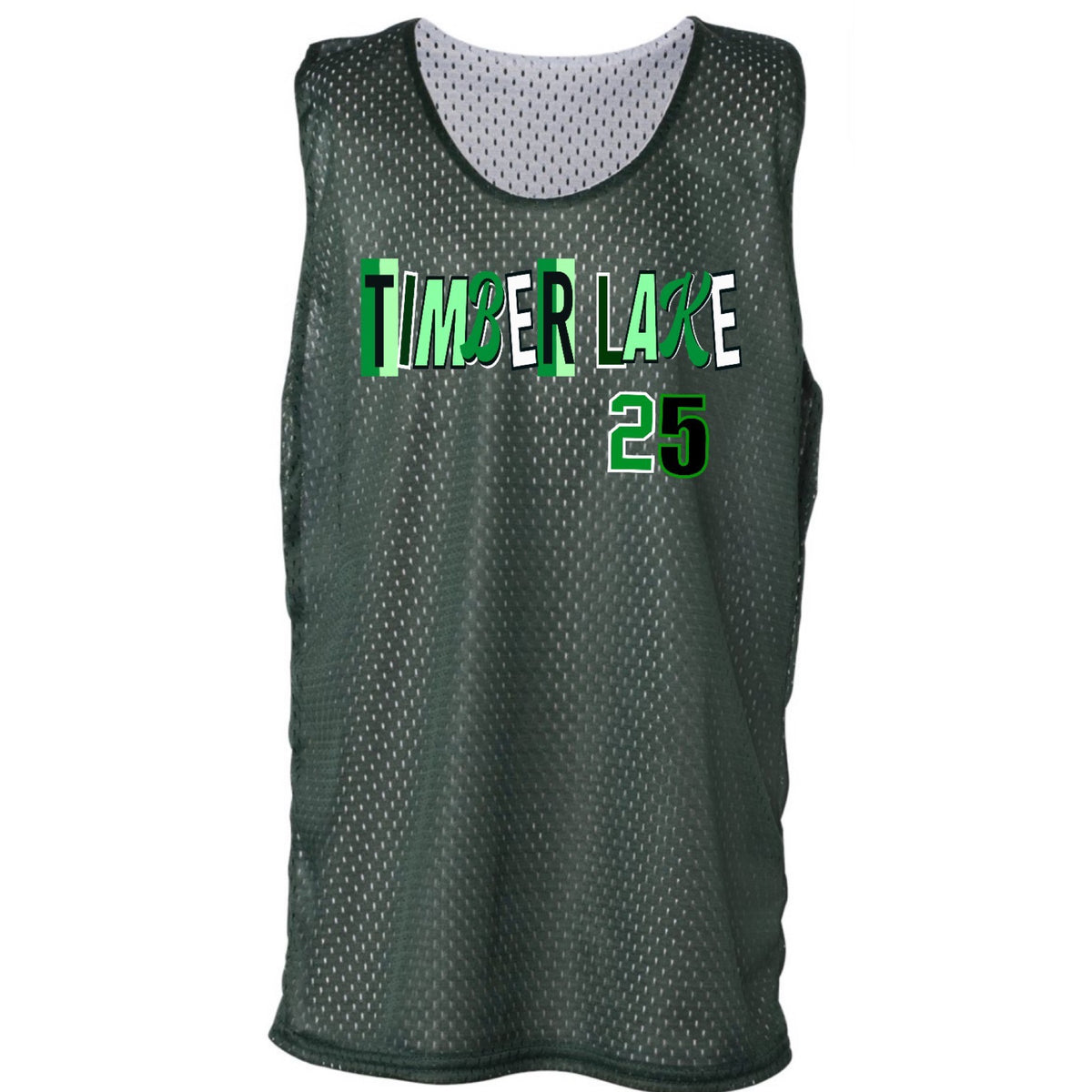 Camp Heat Reversible Mesh Jersey - Pinny - Custom Press