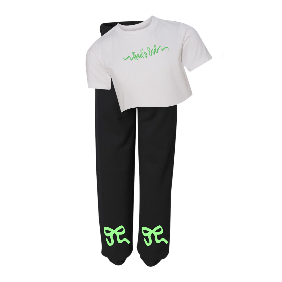 Ribbon Shirt - Sweatpants - Custom Press