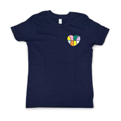 IHC Girls Multi Color Heart Shirt – Youth Medium