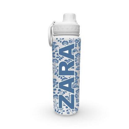 Toile Wrap Water Bottle