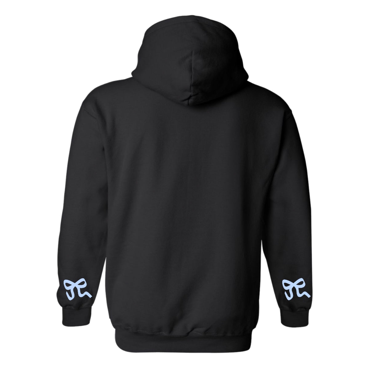Ribbon Hoodie -Back - Custom Press