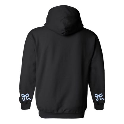Ribbon Hoodie -Back - Custom Press