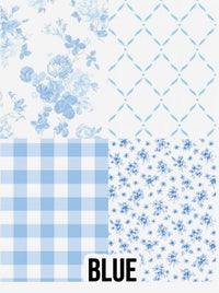Fancy Floral - Blue