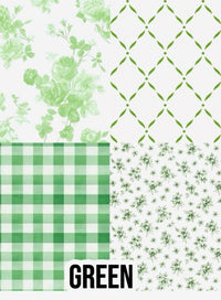 Fancy Floral - Green