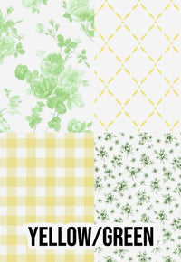 Fancy Floral - Yellow/Green
