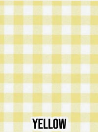 Gingham - Yellow