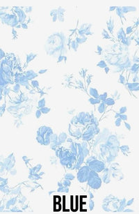 Large Floral - Blue