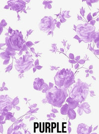 Large Floral - Purple