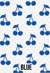 Polka Dot Cherry - Blue