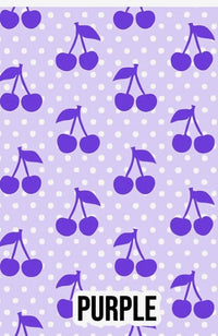 Polka Dot Cherry - Purple
