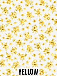 Small Floral - Yellow