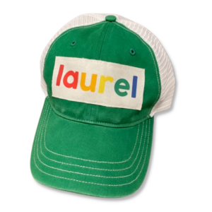 1- FEATURE Rainbow Lettering Hat