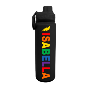 2 Rainbow Block Water Bottle ISABELLA