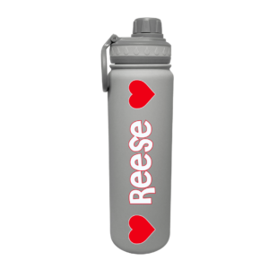 3-Heart Water Bottle REESE