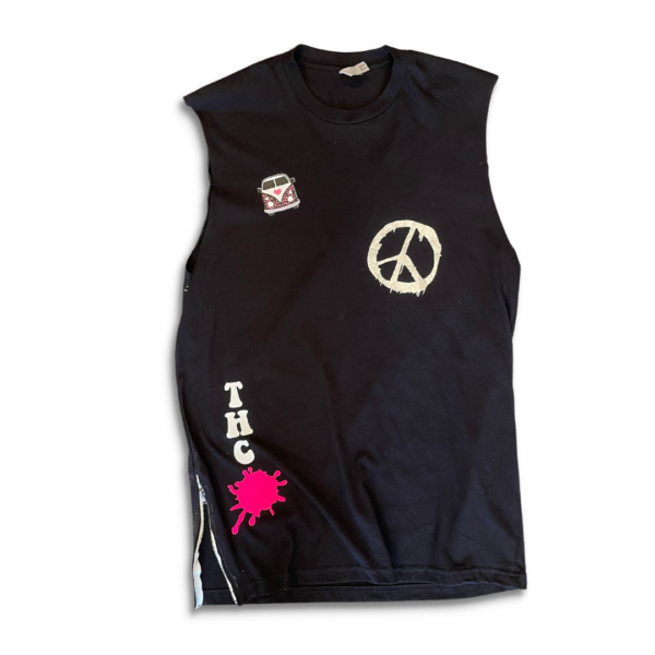 Tyler Hill Peace and Zipper Shirt
