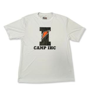 Camp IHC Bolt Initial White Shirt - Adult Medium