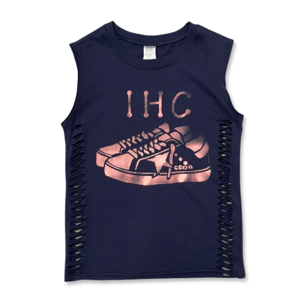 IHC Golden G Navy Tank Top – Youth Small IHC Golden G Navy Tank Top – Youth Small