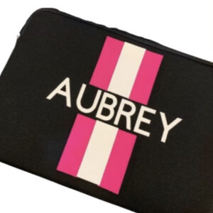 Stripes Personalized Laptop Sleeve