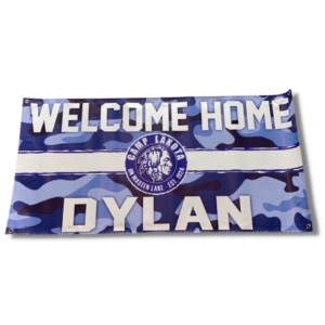 Welcome Home Banner - Camo