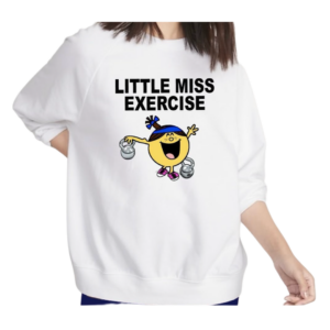 Little Miss Exercise Crewneck Sweatshirt