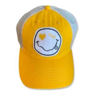 College Keep Smiling Hat