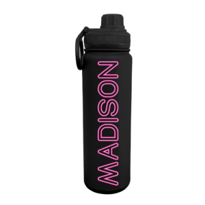 Neon Personalized Water Bottle