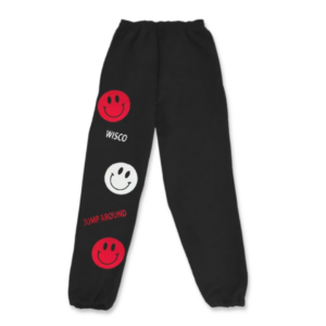 College Smiley Puffed Sweatpant