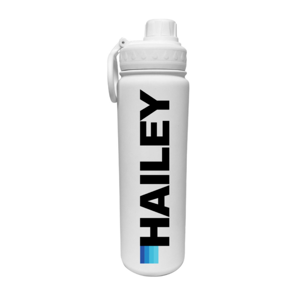 Pastel Ombre Sticker Water Bottle