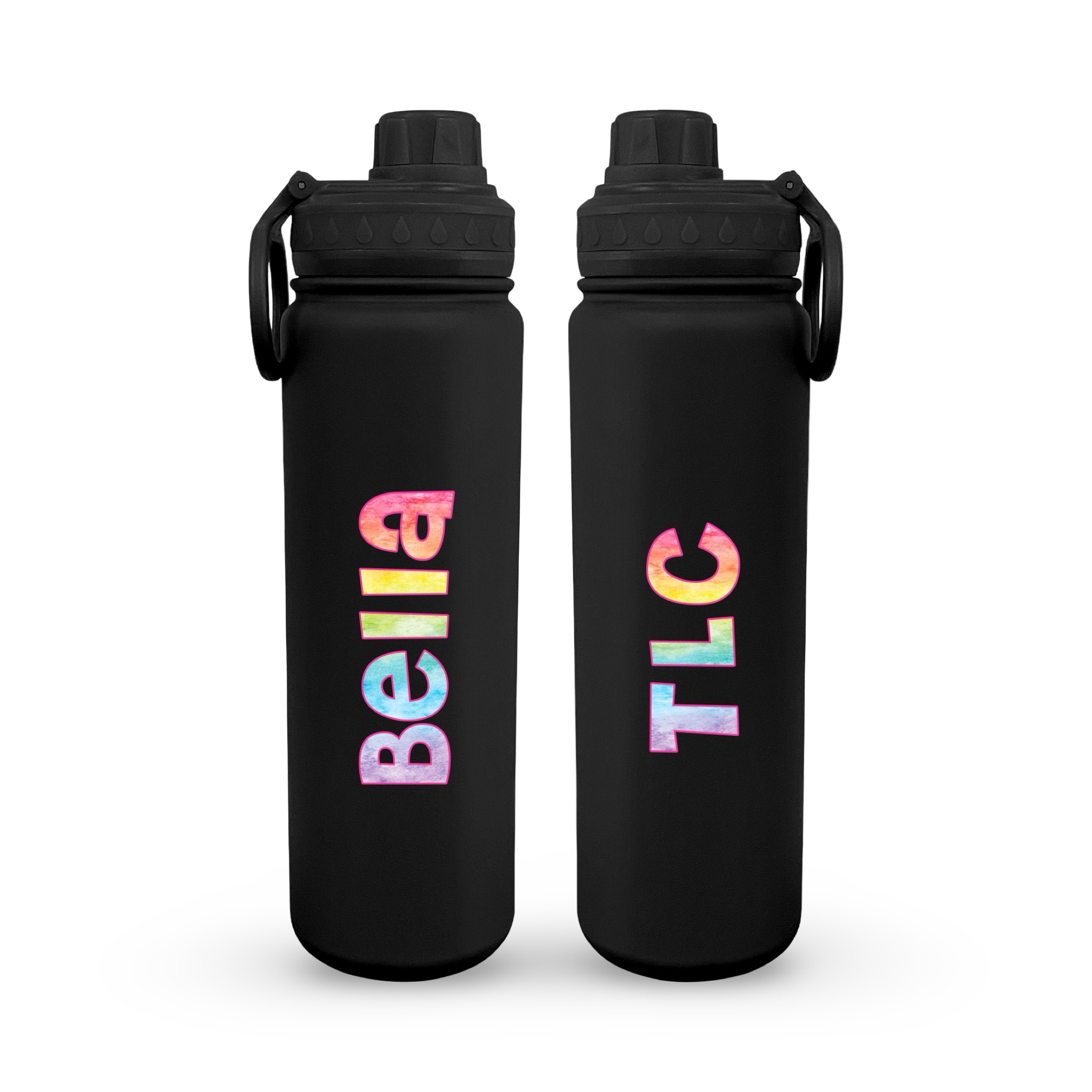 Watercolor Personalized Water Bottle – Fanatic