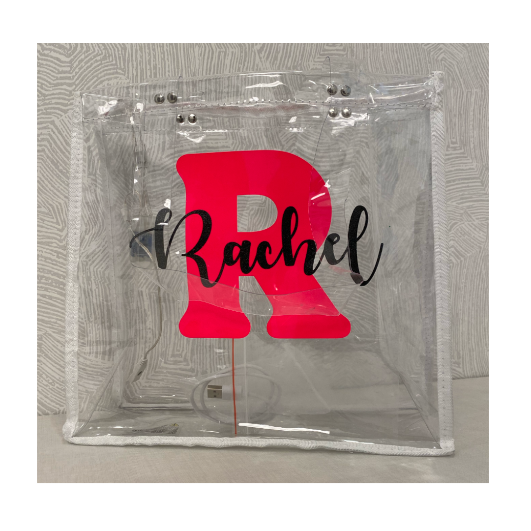 Big Letter LED Halloween Light Up Bag