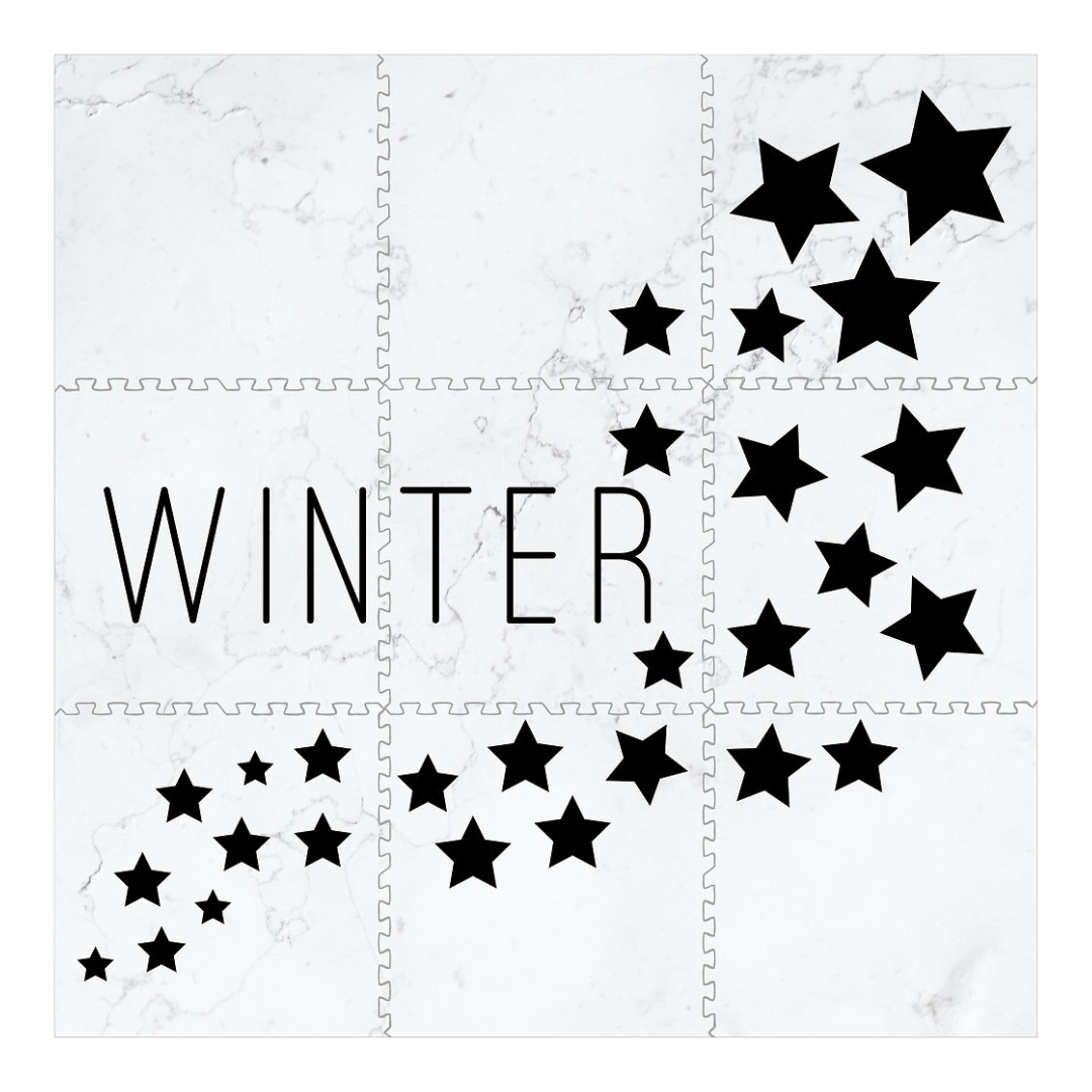 Personalized Playmat – Floating Stars with Marble