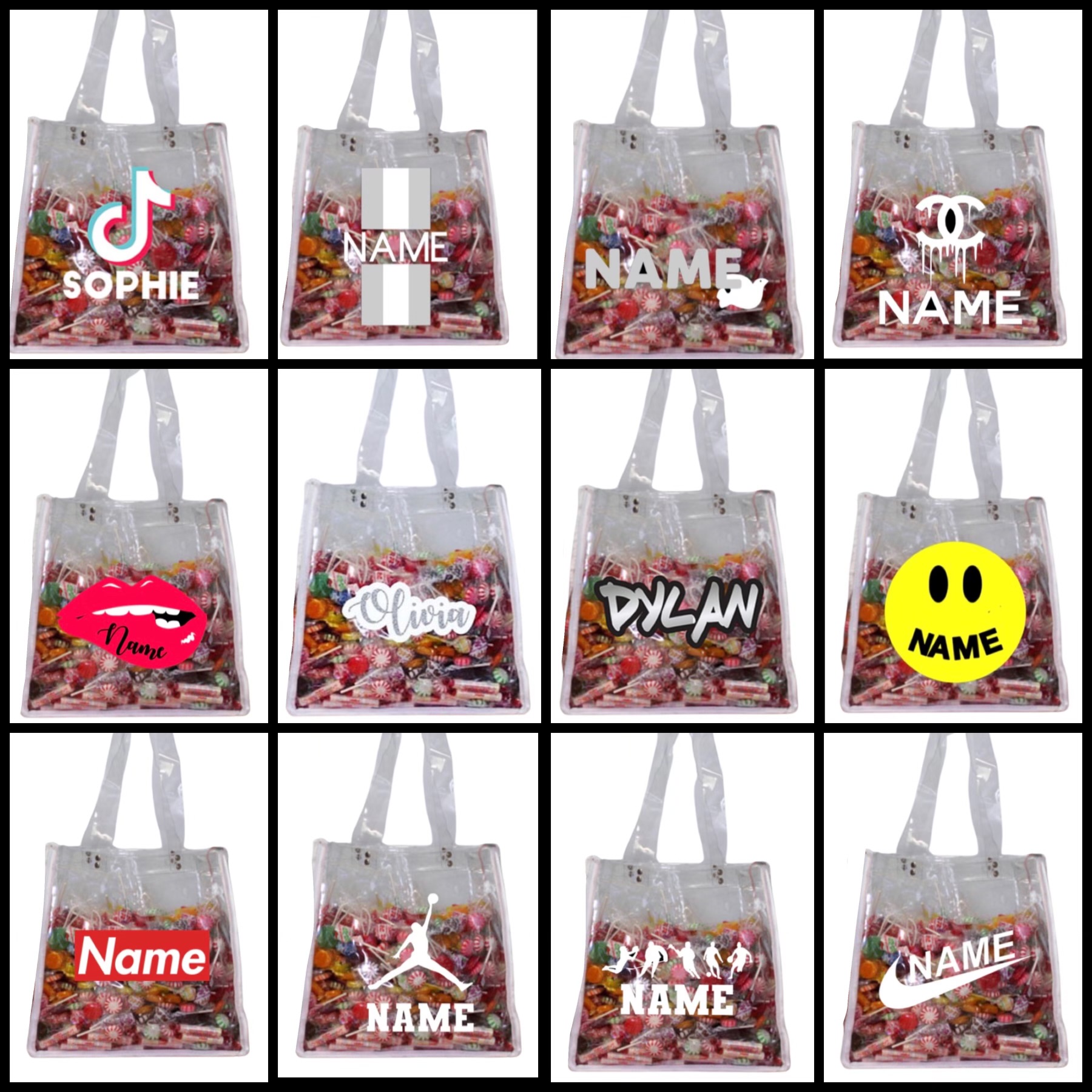 Halloween LED bag designs