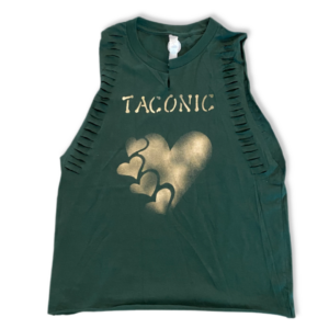 Taconic Heart Cluster Green Camp Shirt - Youth Large
