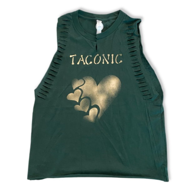 Taconic Heart Cluster Green Camp Shirt - Youth Large Taconic Heart Cluster Green Camp Shirt - Youth Large