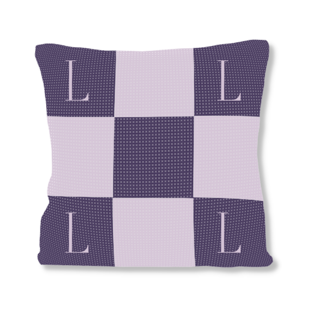 Initials & Blocks Pillow