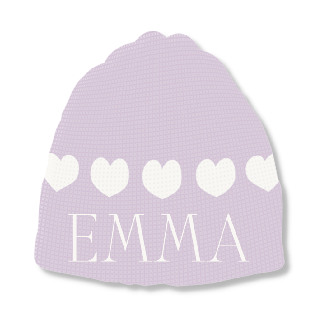 STRING OF HEARTS HAT – REGULAR OR EARFLAP