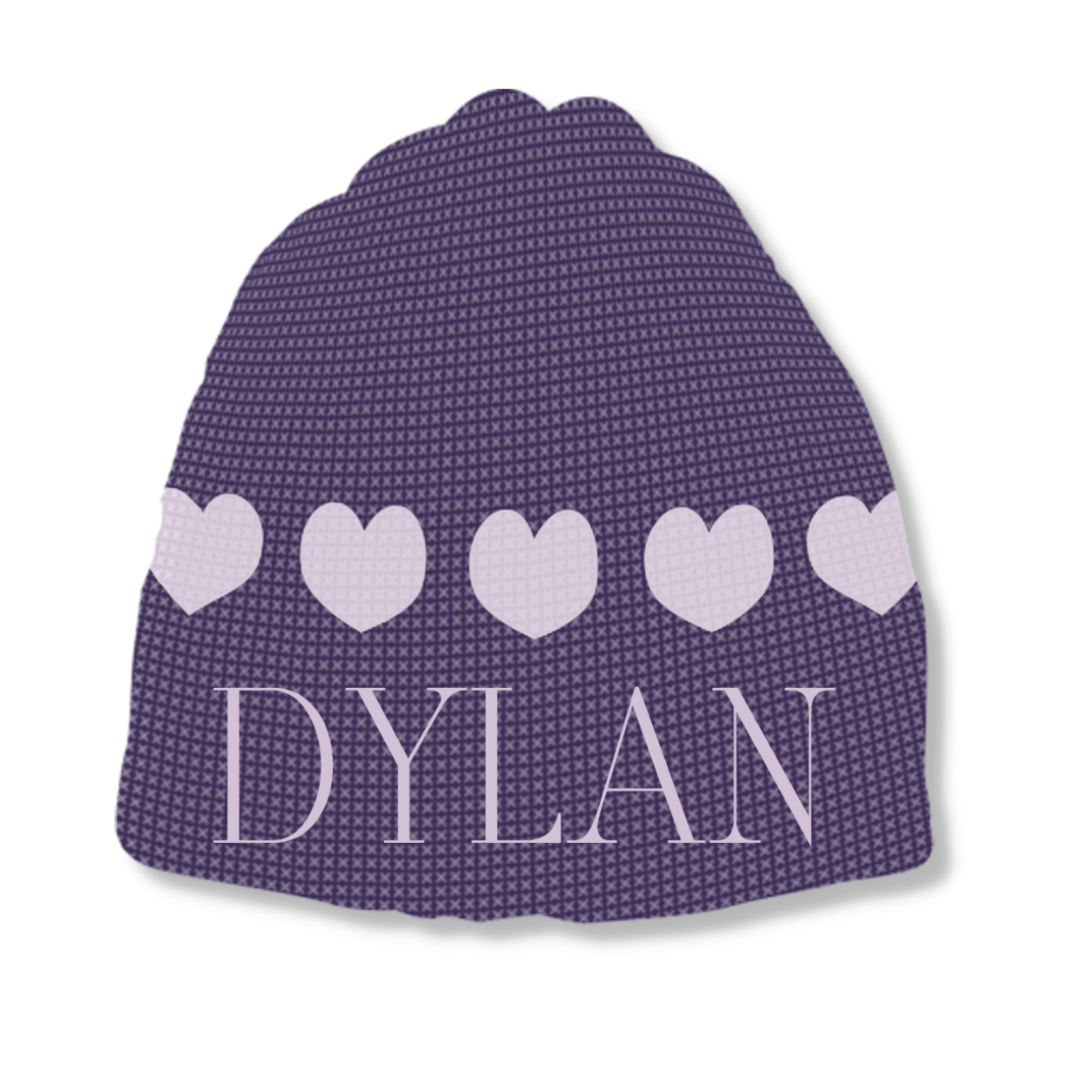 STRING OF HEARTS HAT – REGULAR OR EARFLAP