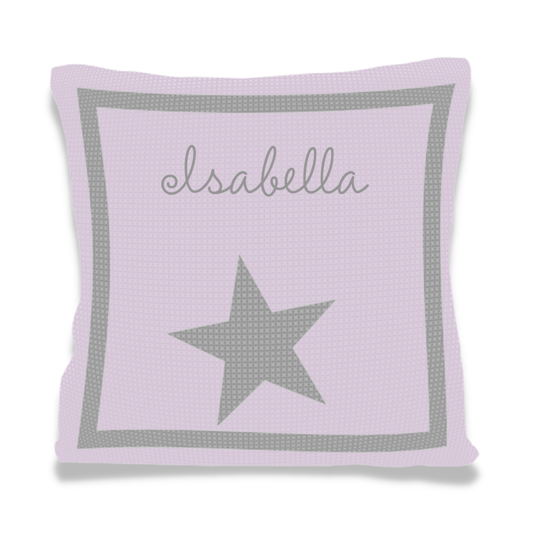 SINGLE STAR & NAME PILLOW