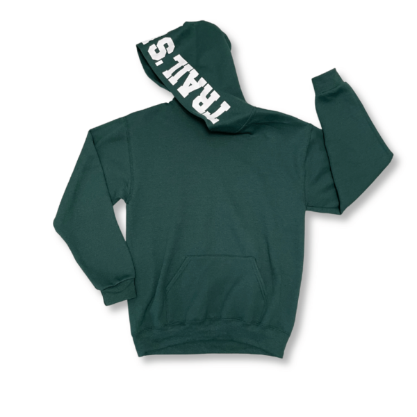 Trails End Green Hoodie YL Ready to Ship
