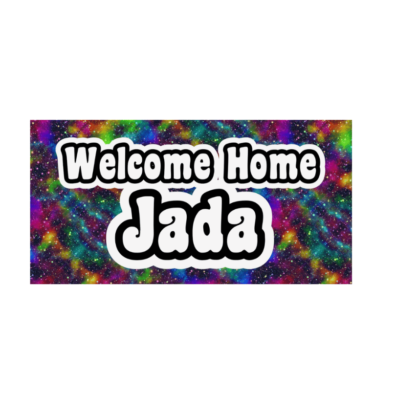Welcome Home Banner (55″ x 30″)