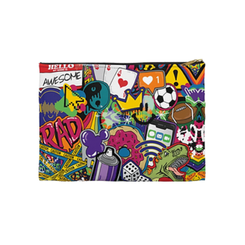 So Rad Fabric Pouch (12″ x 9″)
