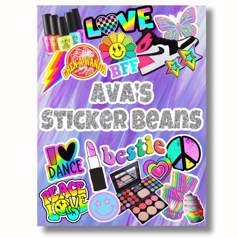 StickerBeans Collectors Book – Peace & Love