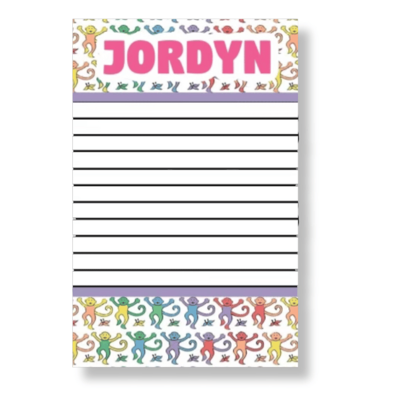 Lined Notepad – Roller Pastel