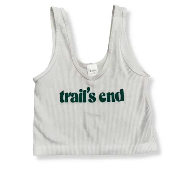 Trail's End Cropped Stretchy Tank - OS (7-14)